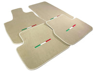 Beige Floor Mats For Maserati Levante (2017-2023) Italy Edition - AutoWin