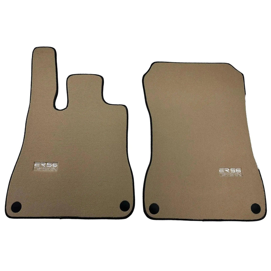 Beige Floor Mats For Mercedes-Benz SLK R170 (2000-2004) - AutoWin