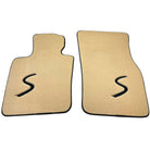 Beige Floor Mats for Mini Cooper / One R53 (2001-2007) Cooper S - AutoWin