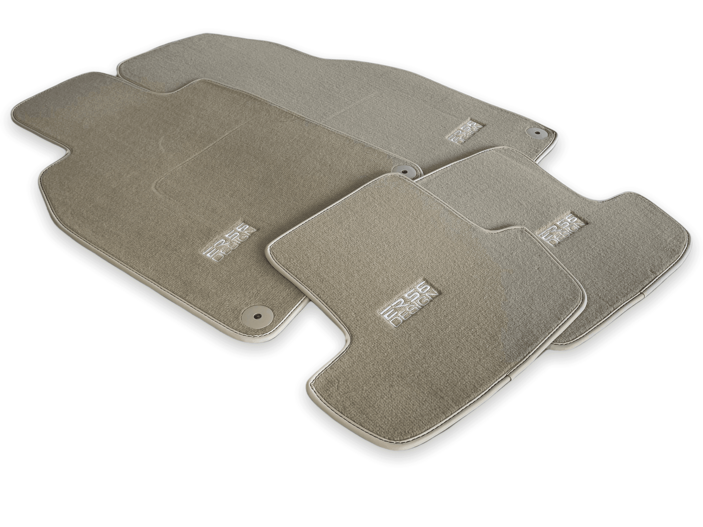 Beige Floor Mats for Porsche 911 - 991 (2012-2019) | ER56 Design - AutoWin
