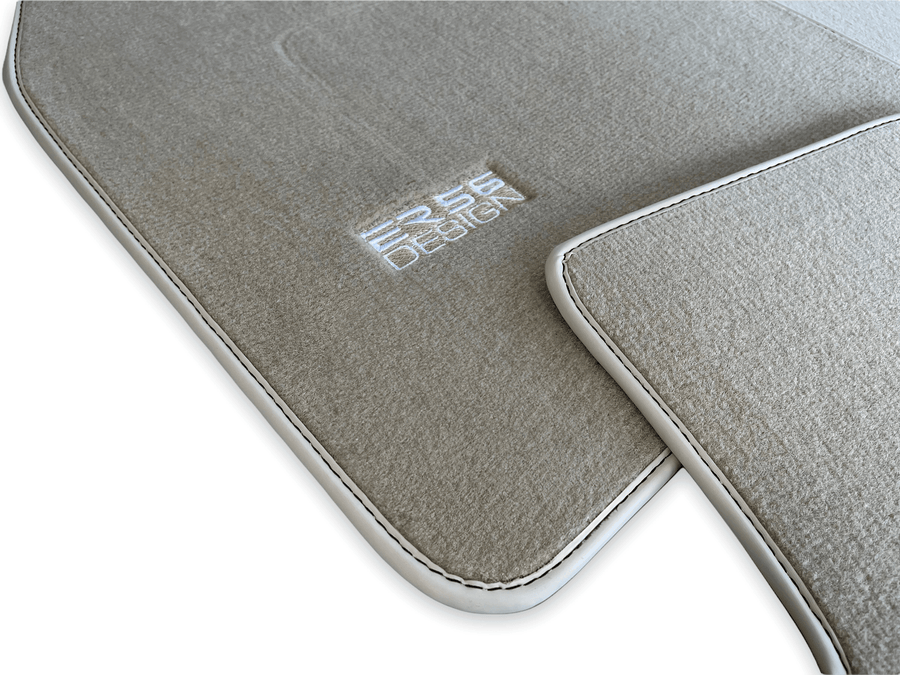 Beige Floor Mats for Porsche 911 - 997 (2004-2012) - AutoWin