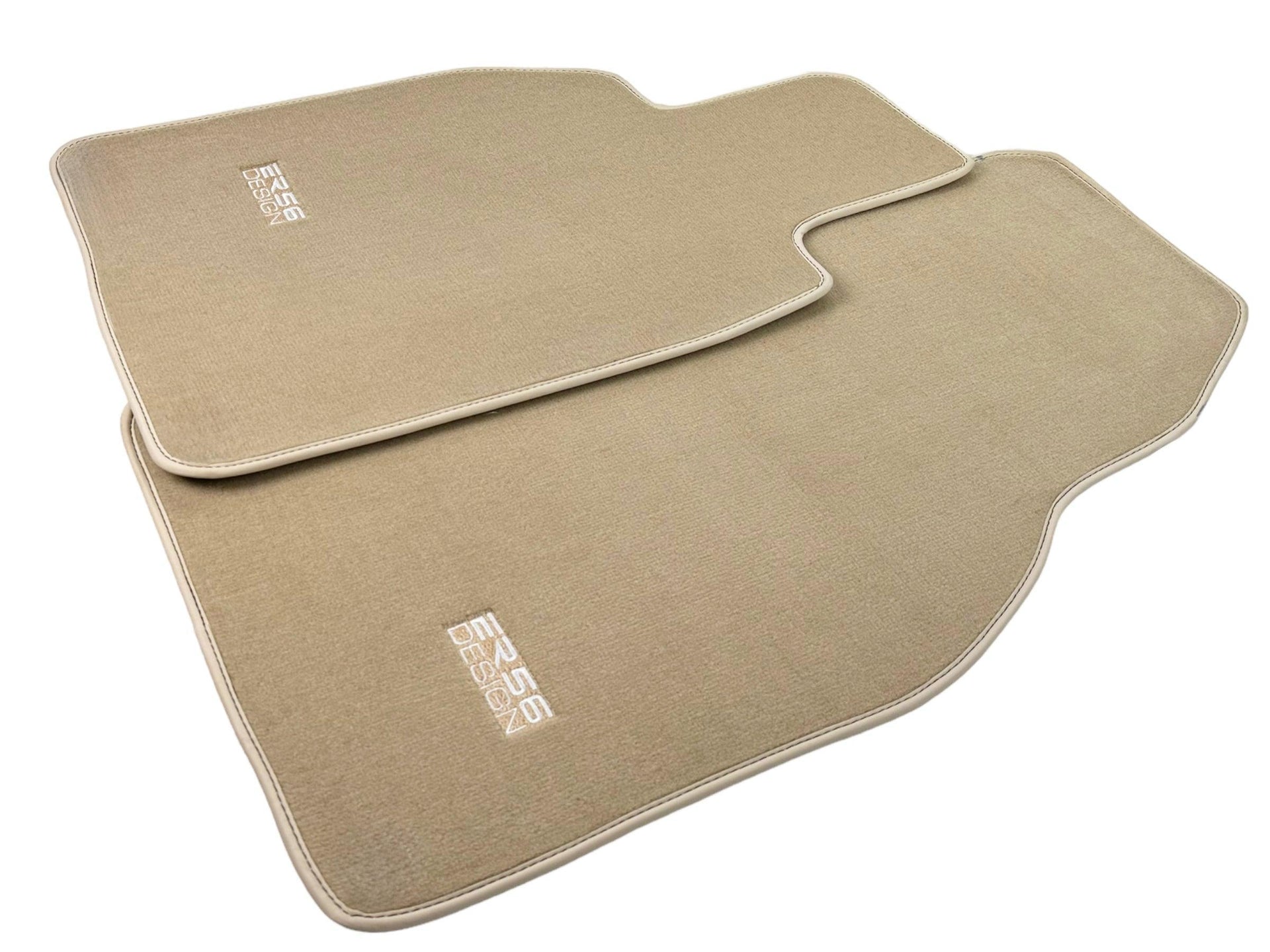 Beige Floor Mats for Porsche 981 Cayman (2012–2016) | Er56 Design - AutoWin