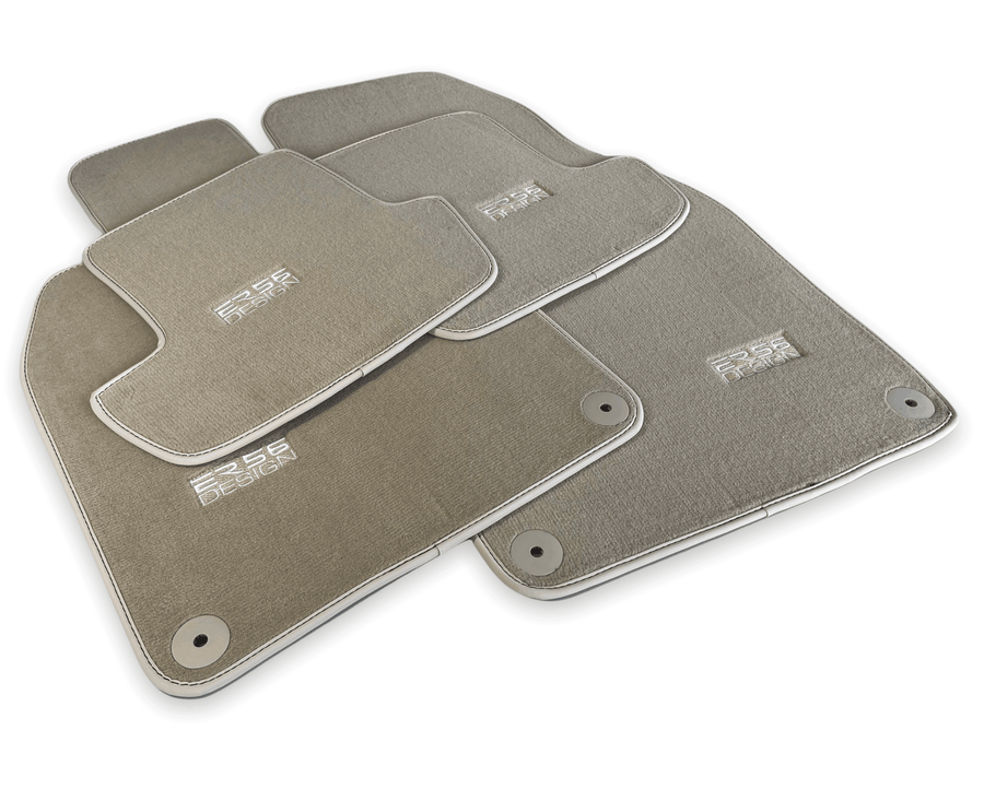 Beige Floor Mats for Porsche Panamera (2009-2016) | ER56 Design - AutoWin