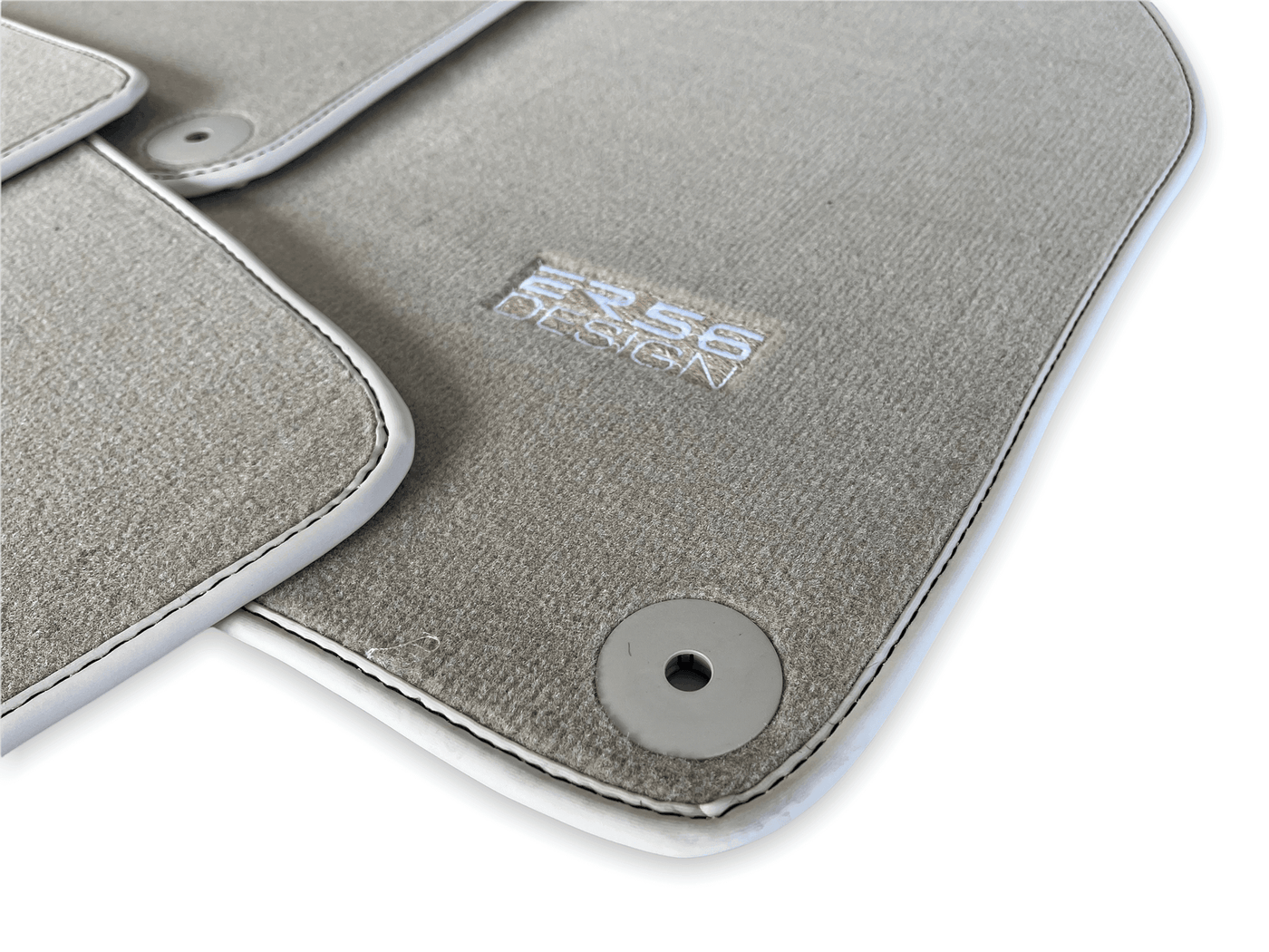 Beige Floor Mats for Porsche Panamera (2017-2023) | ER56 Design - AutoWin