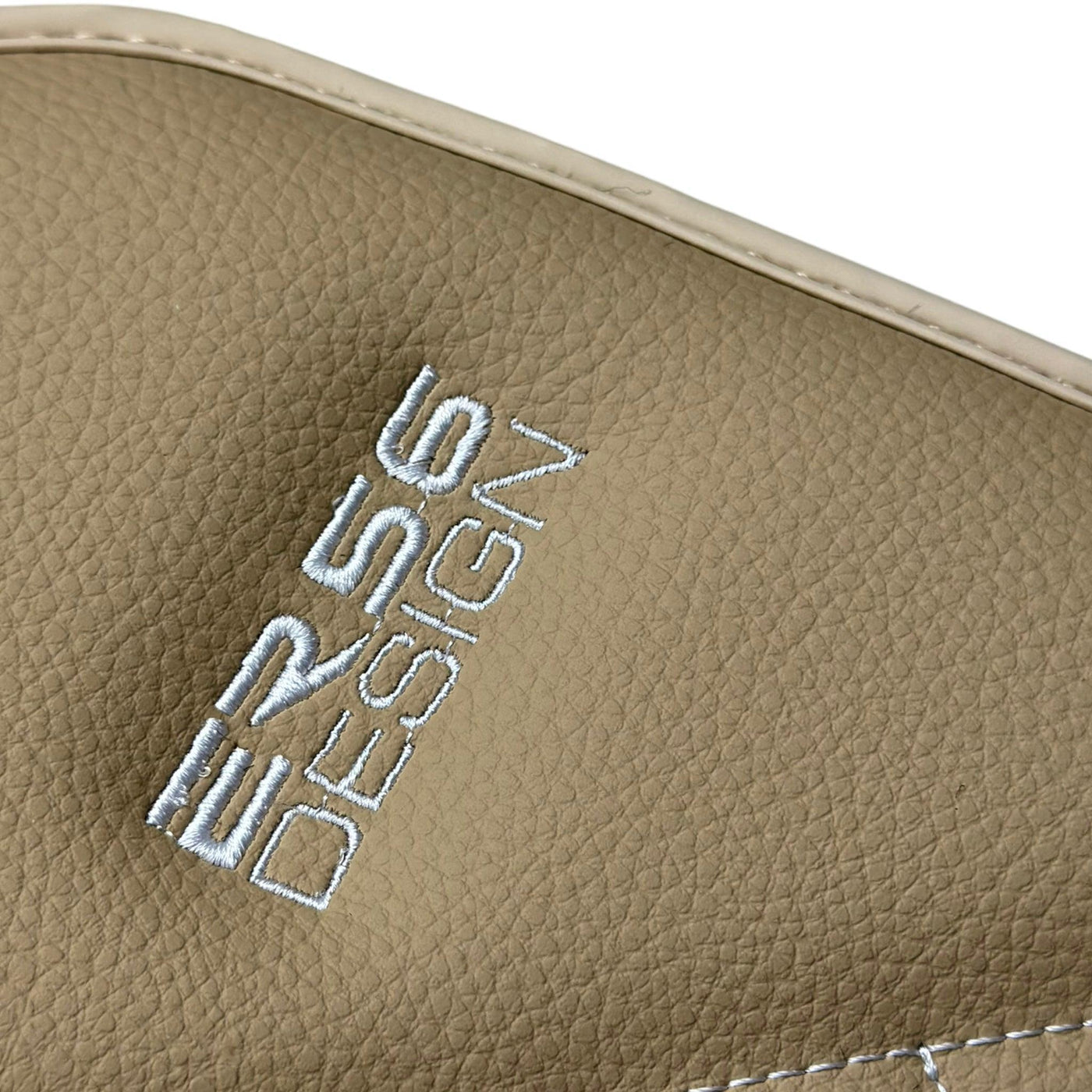 Beige Leather Floor Mats for Mercedes-Benz W463 (2008-2018) ER56 Design - AutoWin