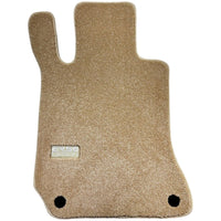 Beige Luxury Floor Mats for Mercedes Benz C-Class S206 Wagon (2021-2023) Hybrid | ER56 Design - AutoWin