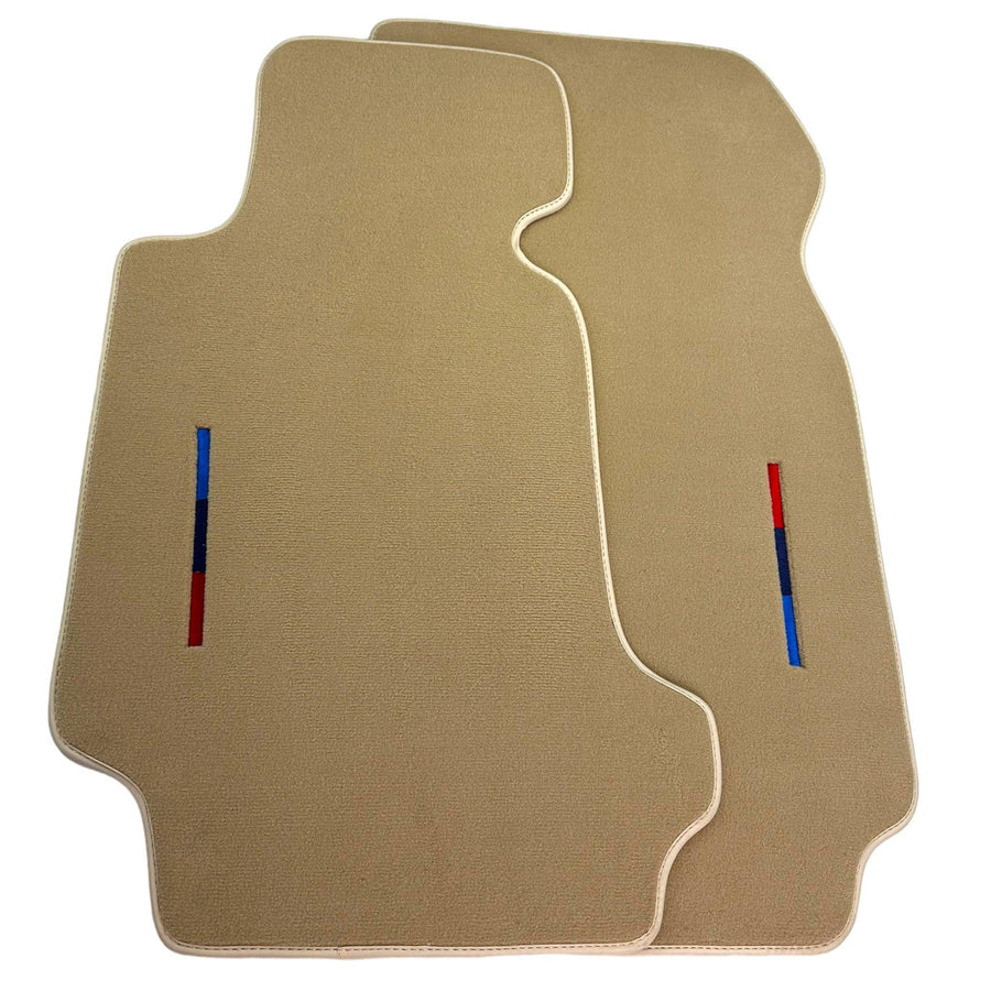 Beige Mats For BMW 7 Series E38 Long With M Package - AutoWin