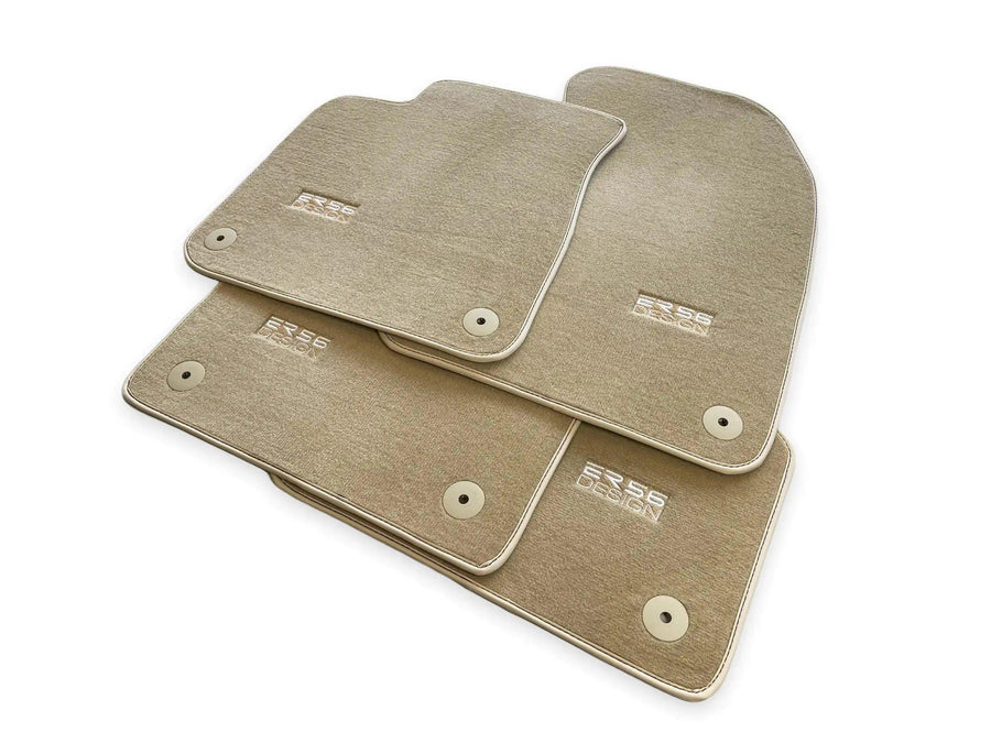 BeigeFloor Mats for Audi Q3 F3 (2018-2024) | ER56 Design - AutoWin