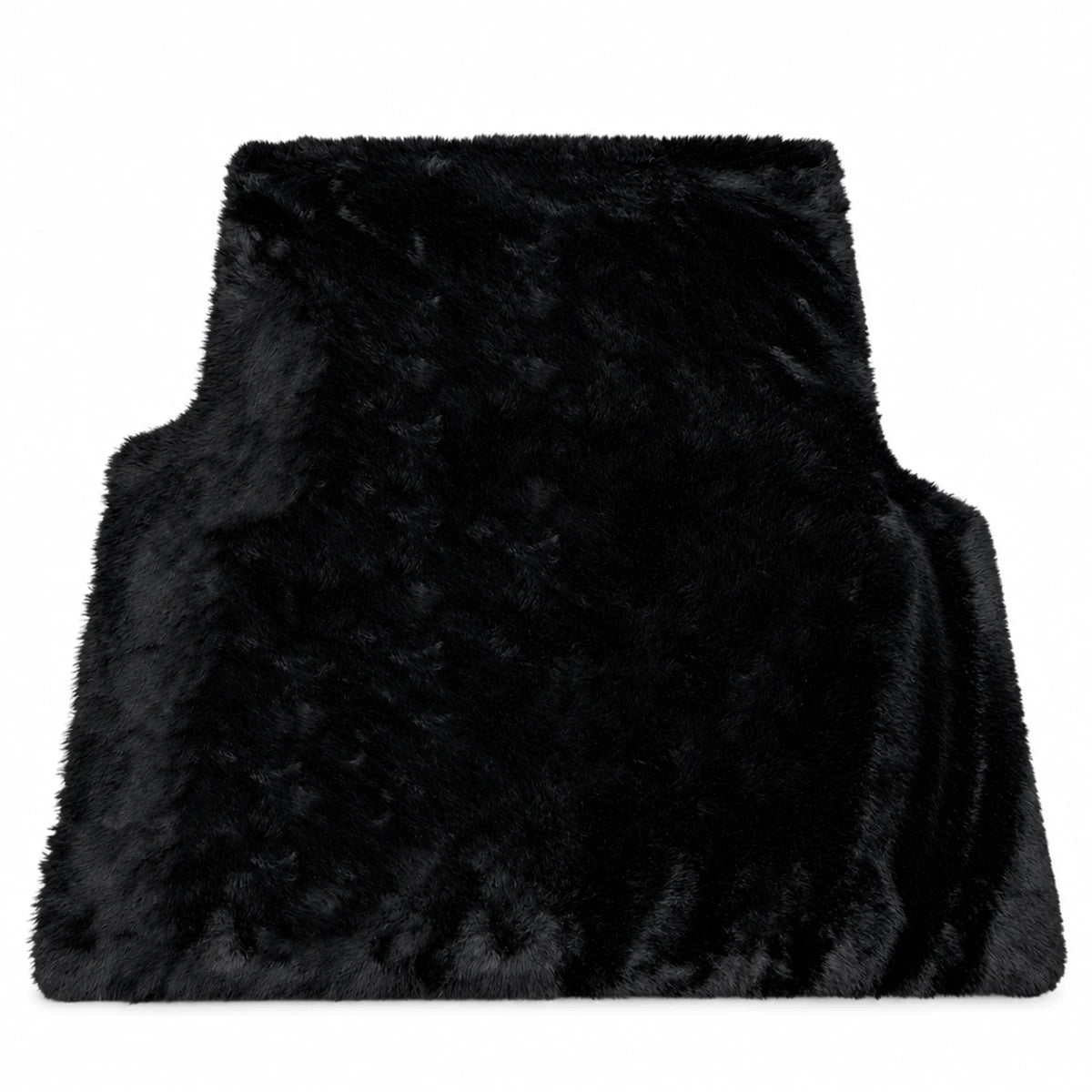 Customizable Black Sheepskin Trunk Floor Mat for Bentley Continental GT (2011–2018)