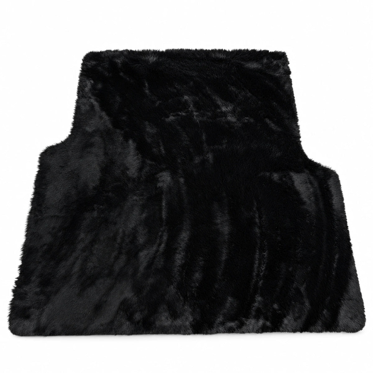 Customizable Black Sheepskin Trunk Floor Mat for Bentley Continental GTC (2006–2011)