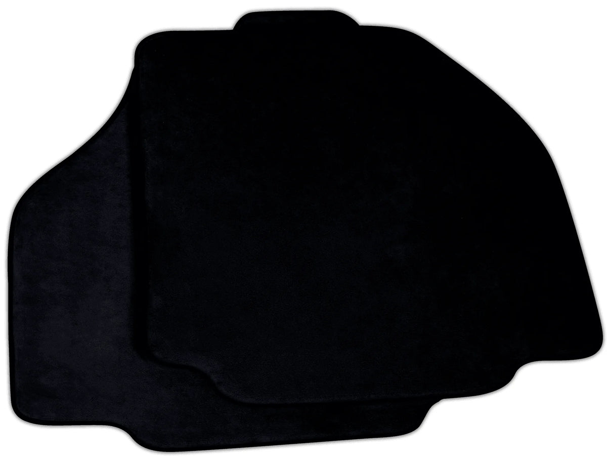Black Alcantara Floor Mats for Ferrari 488 Pista Spider | Various Trim Colors