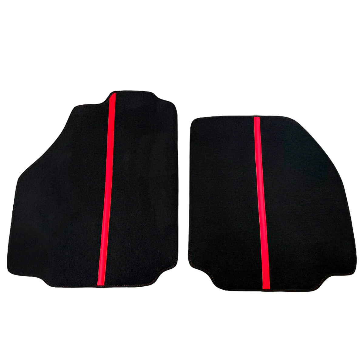 Black Car Floor Mats with Leather Line for Ferrari 458 Speciale (2012-2015) | Various Colors