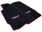 Black Floor Mats For Aston Martin DB11 (2016–2023) Red Trim - AutoWin