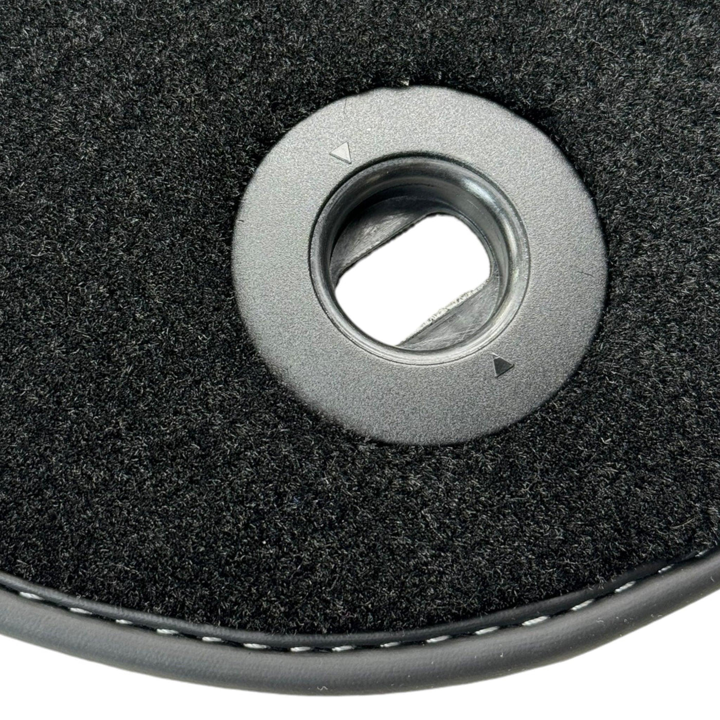 Black Floor Mats for Aston Martin DB9 Volante (2004-2016) Convertible with Leather - AutoWin