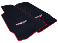 Black Floor Mats for Aston Martin V12 Vanquish S (2004-2007)