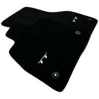 Black Floor Mats for Audi TT MK1 Convertible (1998-2006) - AutoWin