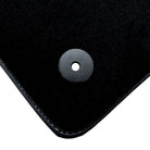 Black Floor Mats for Audi TT MK1 Coupe (1998-2006) with Leather - AutoWin