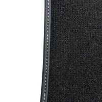 Black Floor Mats for Audi TT MK2 Convertible (2006-2014) - AutoWin