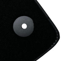 Black Floor Mats for Audi TT MK2 Coupe (2006-2014) - AutoWin