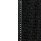Black Floor Mats for Audi TT MK2 Coupe (2006-2014) with Leather - AutoWin