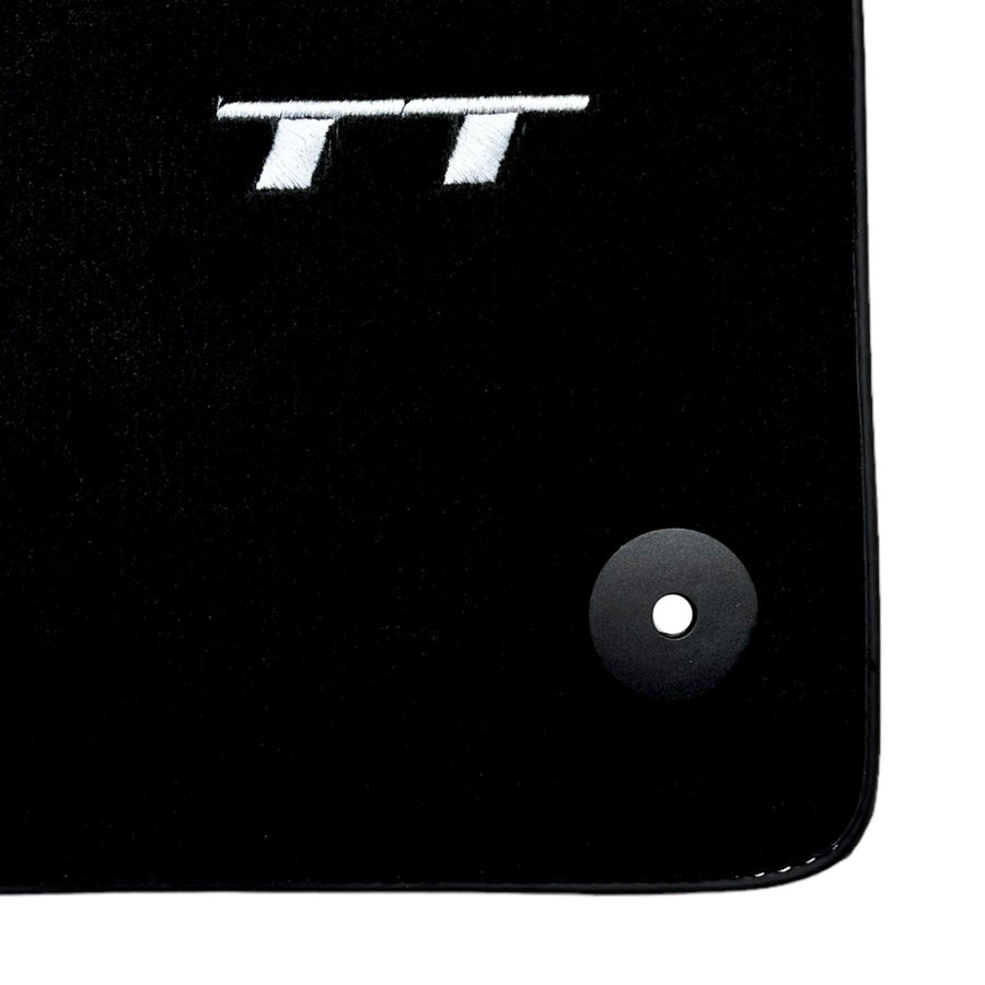 Black Floor Mats for Audi TT MK3 Coupe (2019-2023) - AutoWin