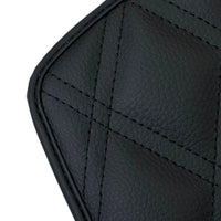 Black Floor Mats for Bentley Continental GT (2003–2011) with Leather | ER56 Design - AutoWin