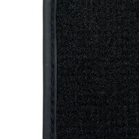 Black Floor Mats for Bentley Continental GT (2018–2023) with Leather | ER56 Design - AutoWin