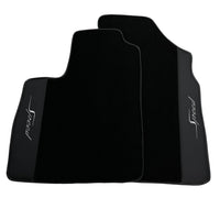 Black Floor Mats For Bentley Continental GT Speed (2011–2018) with Leather - AutoWin