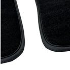 Black Floor Mats for Bentley Continental GTC (2011–2018) with Dark Brown Leather | ER56 Design - AutoWin