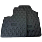 Black Floor Mats for Bentley Continental GTC (2011–2018) with Leather | ER56 Design - AutoWin