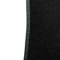 Black Floor Mats For Bentley Continental GTC (2018-2023) Speed with Leather - AutoWin