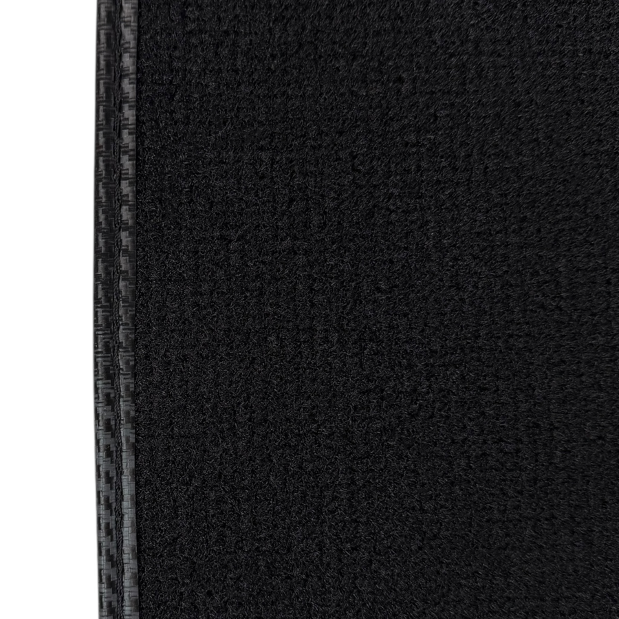 Black Floor Mats for BMW 1 Series E87 (2004-2013) texture detail - BMW 1 Series (2004-2013)