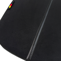 Black Floor Mats for BMW 1 Series E87 (2004-2013) side view - BMW 1 Series (2004-2013)