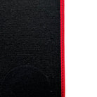 Black Floor Mats For BMW 4 Series F33 With Red Trim - AutoWin