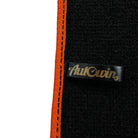 Black Floor Mats For BMW 5 Series G30 | Orange Trim - AutoWin