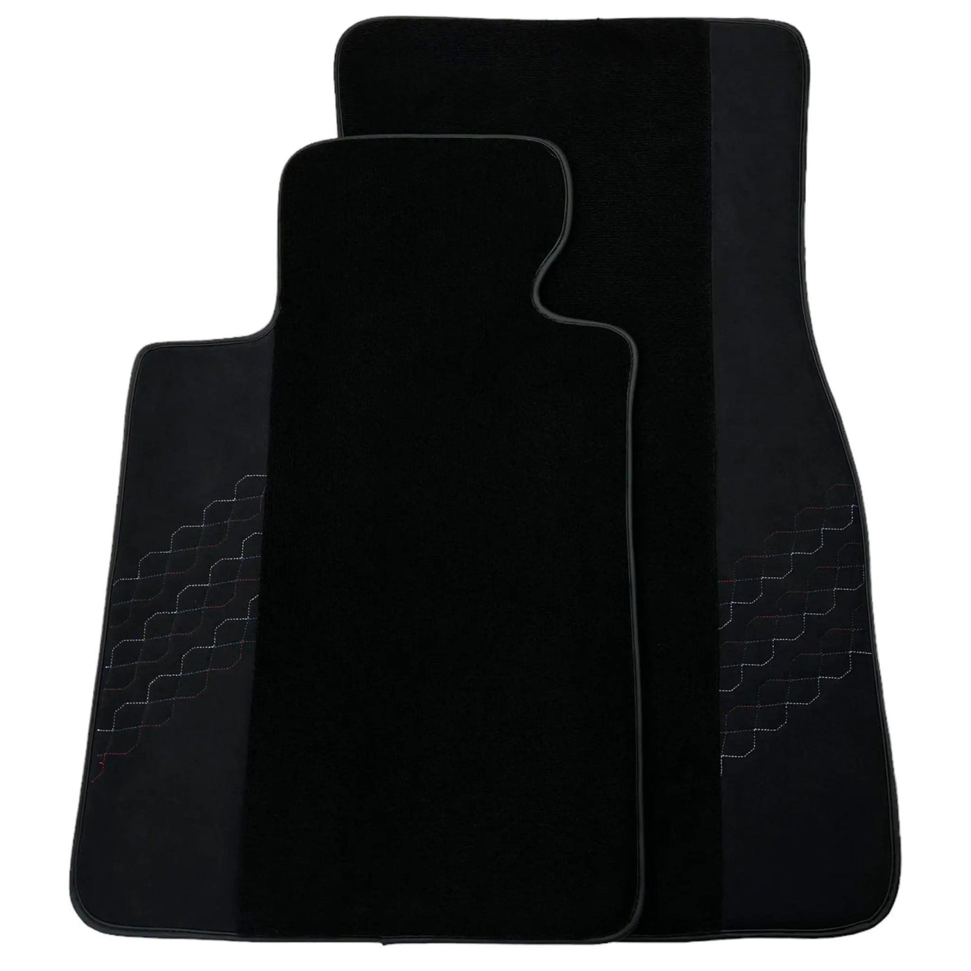Black Floor Mats for BMW 2 Series F74 Gran Coupe (2025-2026) with Alcantara Leather - AutoWin