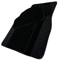 Black Floor Mats for BMW 2 Series U06 (2022-2026) with Alcantara Leather - AutoWin
