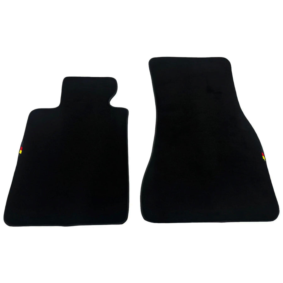 Black Floor Mats For BMW U06 (2022-2026) with German Flag - AutoWin
