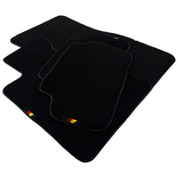 Black Floor Mats For BMW F74 Gran Coupe (2025-2026) with German Flag - AutoWin