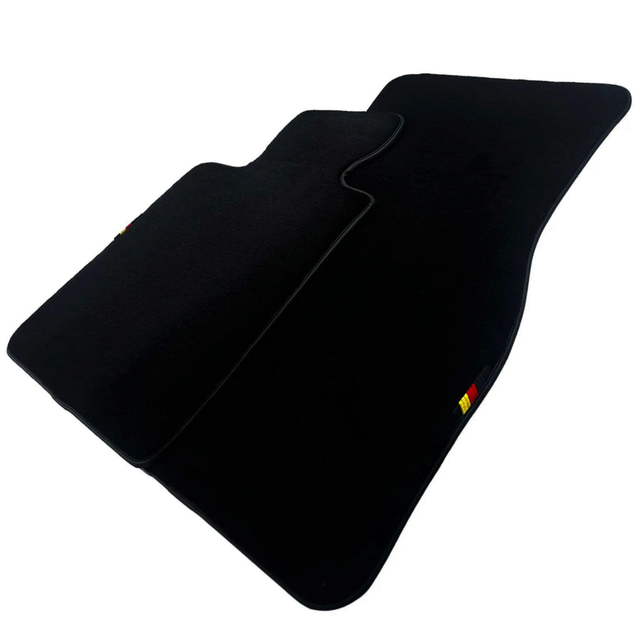 Black Floor Mats For BMW 1 Series F70 with German Flag - AutoWin