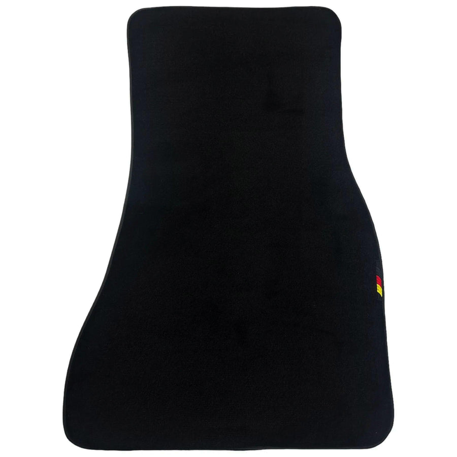 Black Floor Mats For BMW Gran Tourer F46 (2015-2022) 5 Seats with German Flag - AutoWin