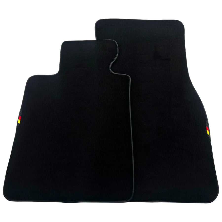 Black Floor Mats For BMW U06 (2022-2026) with German Flag - AutoWin