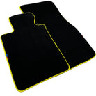 BMW M240i G42 M 2021-2026 Custom Black Floor Mats with Yellow Trim