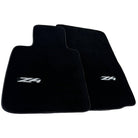 Black Floor Mats for BMW Z4 Series E86 Coupe (2003-2008) - AutoWin