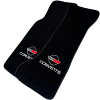 Black Floor Mats for Chevrolet Corvette C4 (1984-1996) - AutoWin