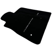 Black Floor Mats For Chevrolet Corvette C6 (2005-2013) - AutoWin