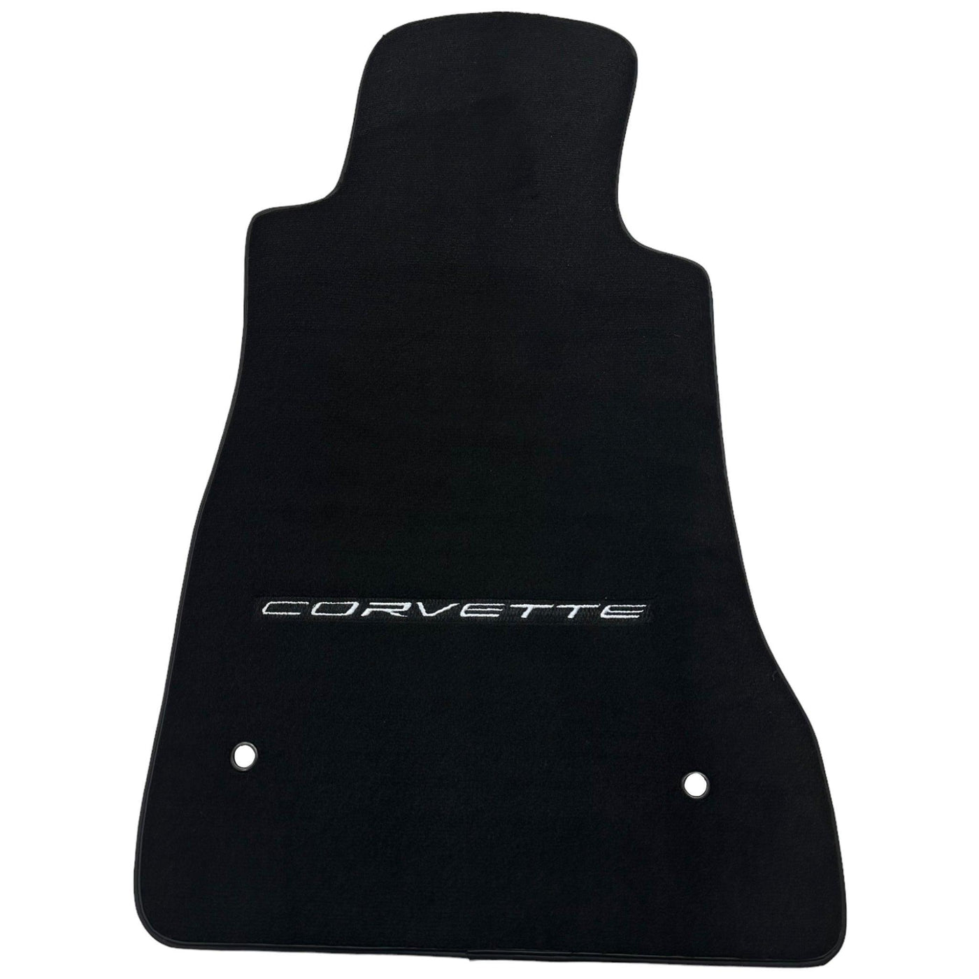 Black Floor Mats For Chevrolet Corvette C6 (2005-2013) - AutoWin