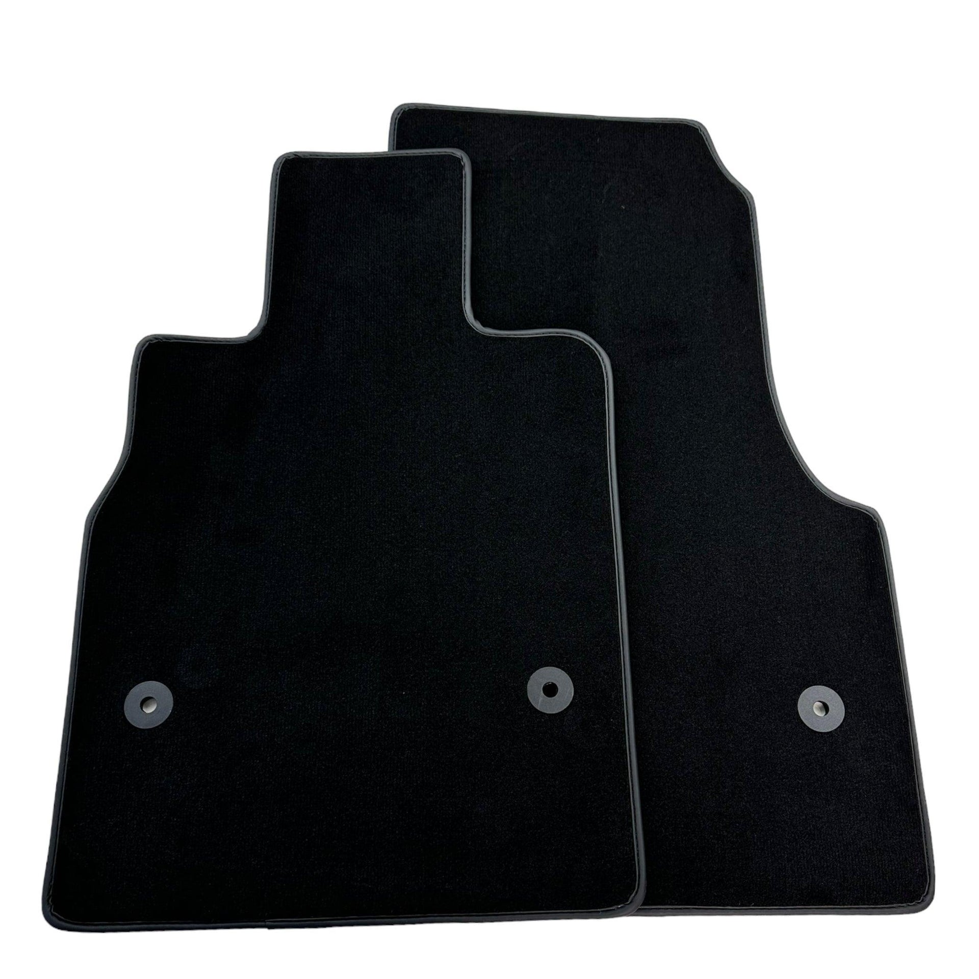 Black Floor Mats For Chevrolet Corvette C8 (2020-2024) - AutoWin