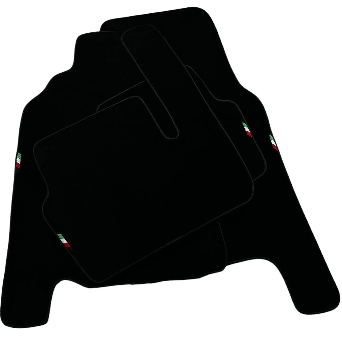 Black Floor Mats For Ferrari 456 (1992-2003) Italian Edition - AutoWin