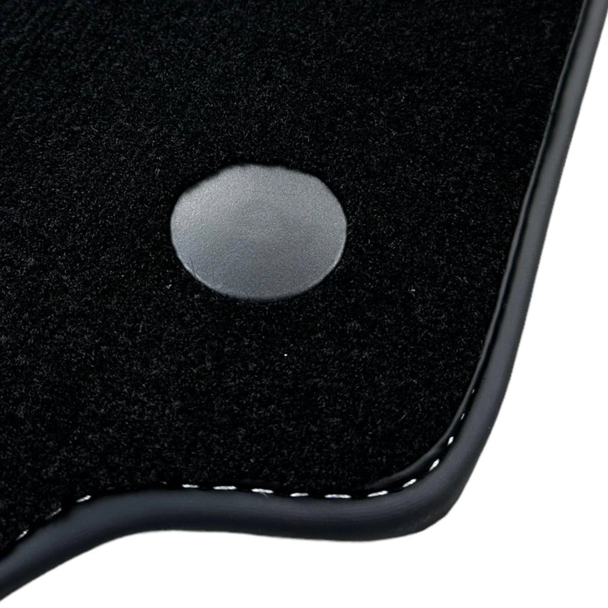 Black Floor Mats for Ferrari 458 GT2 (2012-2015) with Bordeaux Nappa Leather | Italian Edition